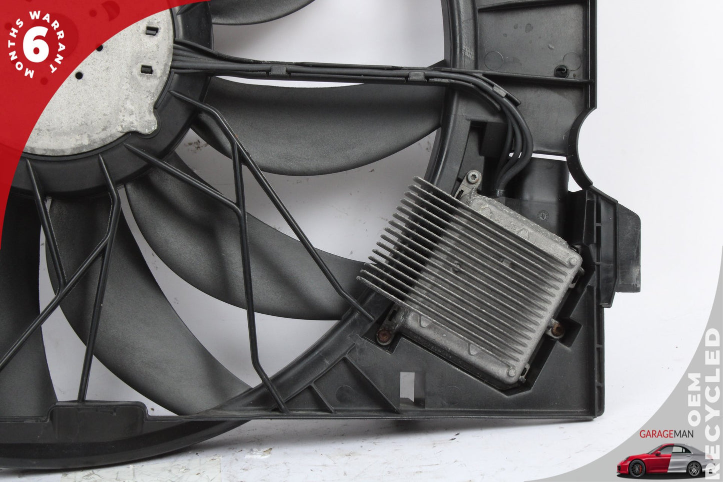 2005-2014 Mercedes W221 S550 CL550 Engine Radiator Cooling Fan Motor Assy OEM