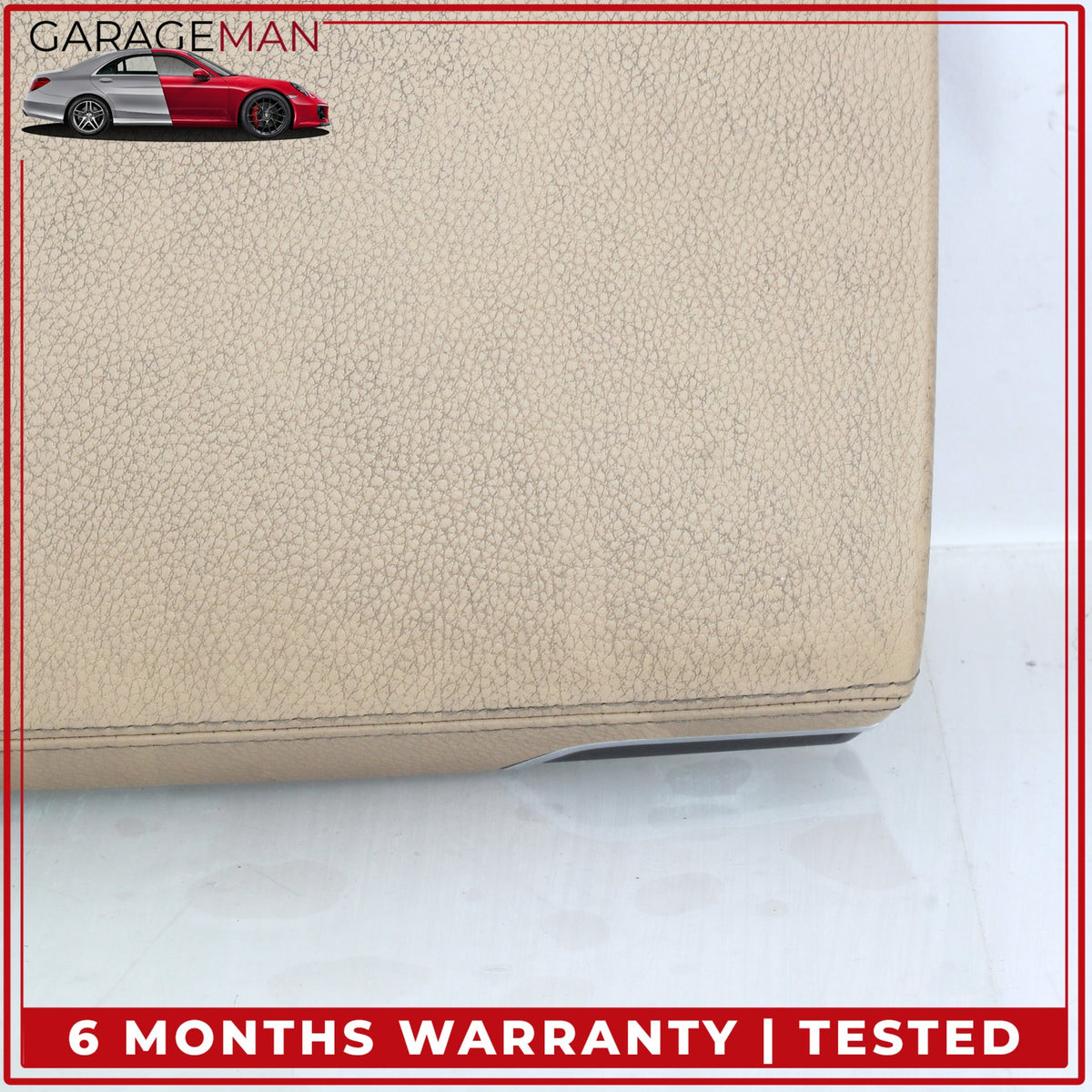 2010-2016 Porsche Panamera 970 Front Center Console Armrest Lid Cover Beige OEM
