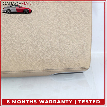 2010-2016 Porsche Panamera 970 Front Center Console Armrest Lid Cover Beige OEM