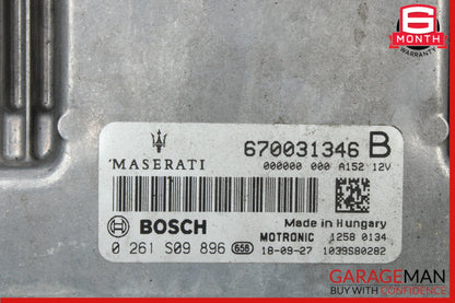2014-2020 Maserati Ghibli III M157 Ignition Control Module ECU 670031346 OEM