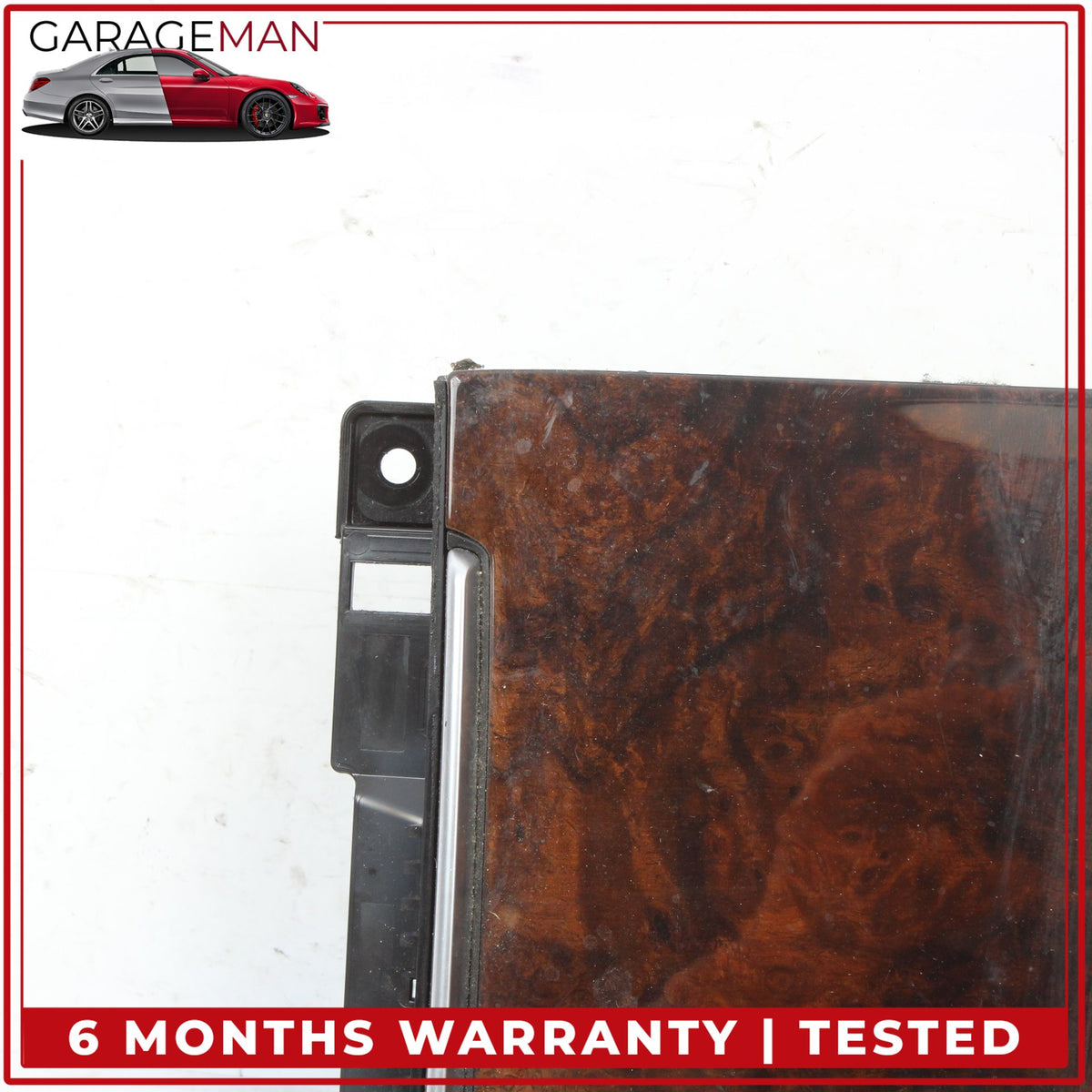 2012-2018 Audi A6 A7 Front Center Console Storage Tray Box Wood 4G0864131 OEM