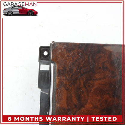 2012-2018 Audi A6 A7 Front Center Console Storage Tray Box Wood 4G0864131 OEM