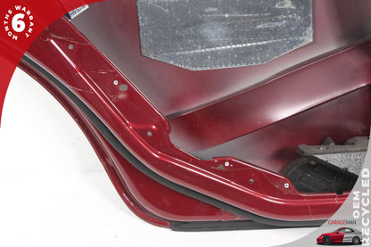 2012-2018 Mercedes W218 CLS550 Rear Left Driver Side Exterior Door Shell Red OEM