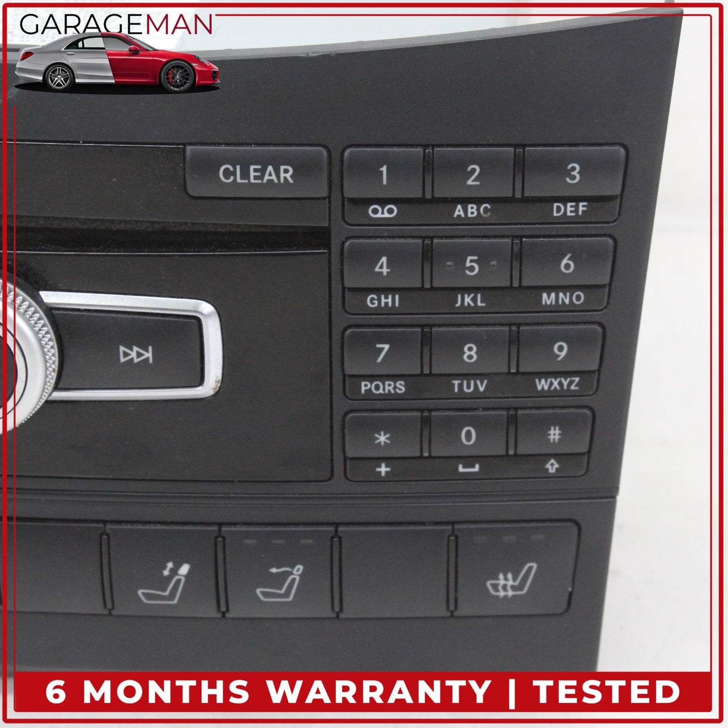 2011-2013 Mercedes W207 E350 Head Unit Navigation Command Comand CD Audio OEM