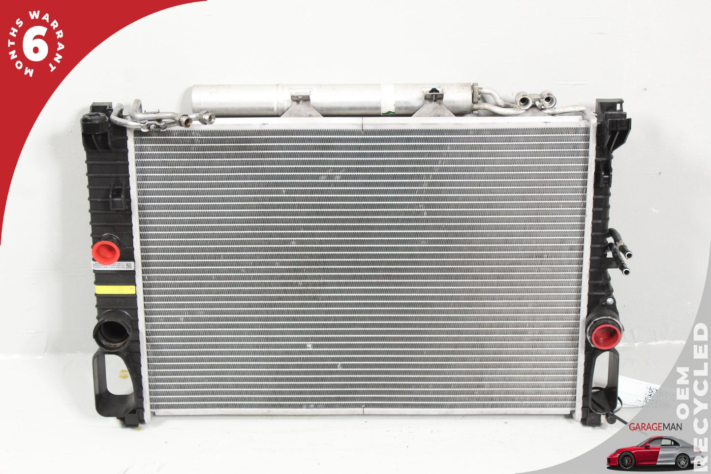 2003-2006 Mercedes W219 CLS500 Engine Cooling Radiator AC A/C Condenser Assembly
