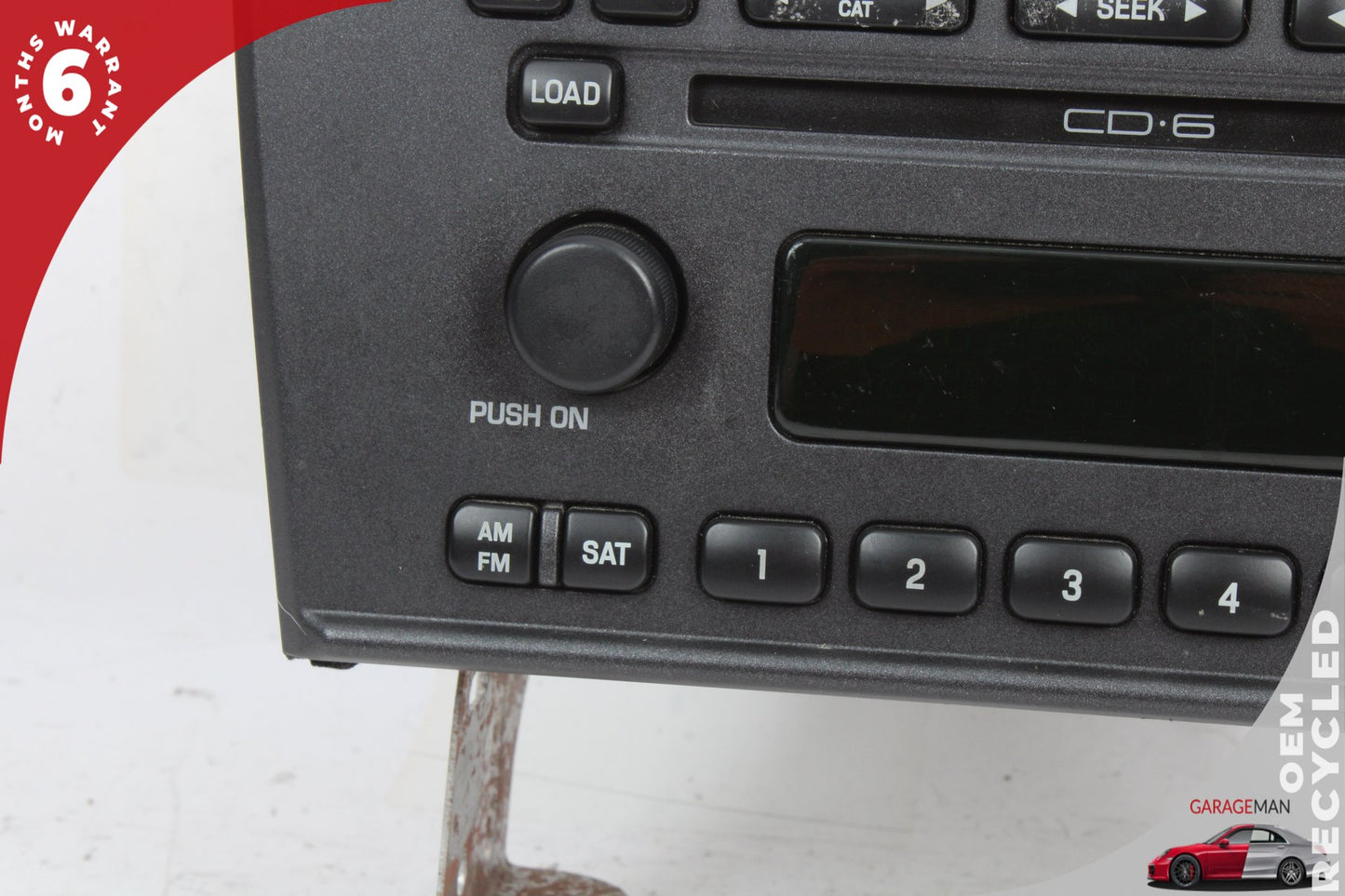 2003-2005 Ford Thunderbird Front Dash Audio Radio Receiver Player 4W6T18C815AE