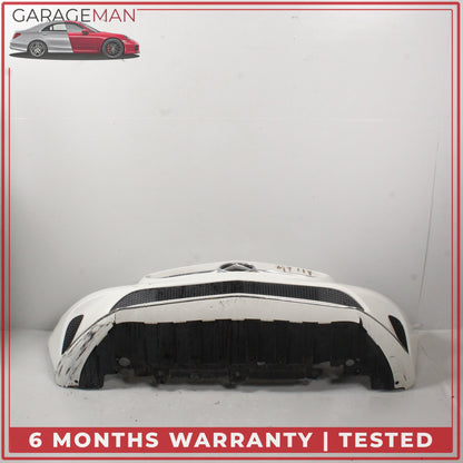 2017-2019 Mercedes C117 CLA250 Sedan Front Bumper Cover Calcite White OEM