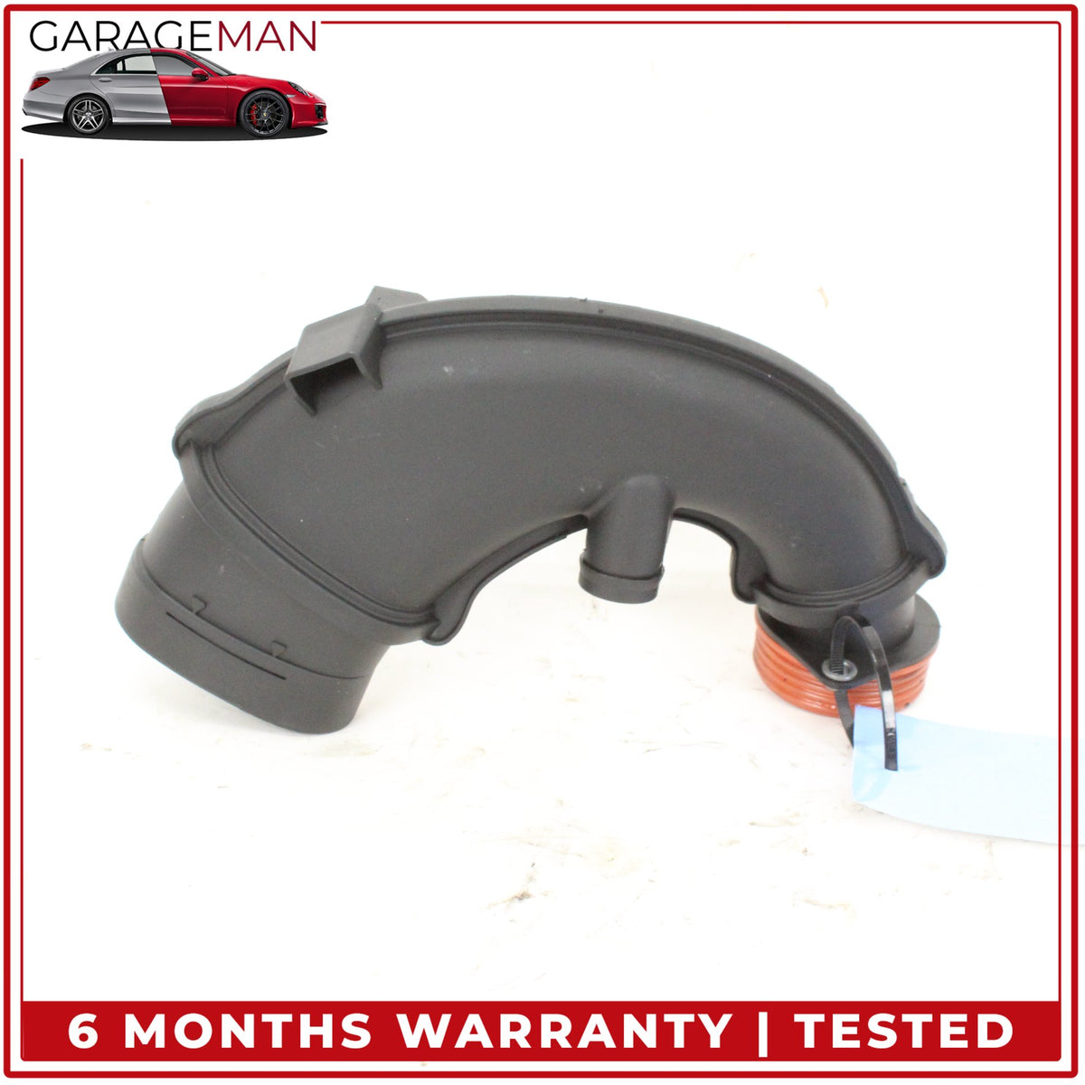2013-2019 BMW 650i F06 Sedan Left Air Intake Duct Pipe 7577452 OEM