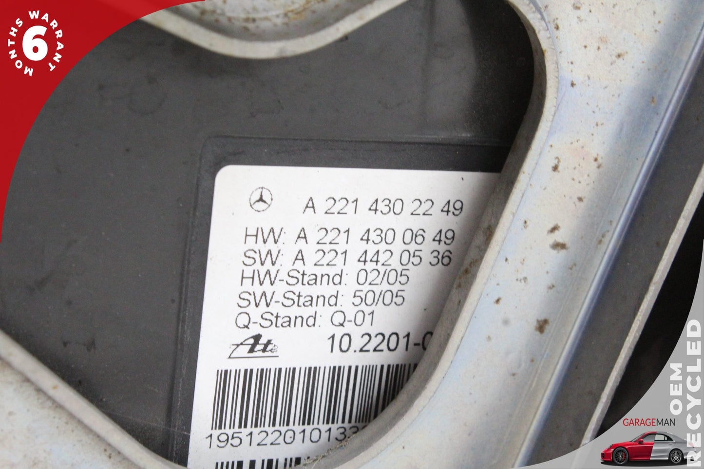 2007-2014 Mercedes W221 S550 Electric Parking Brake Actuator 2214302249 OEM