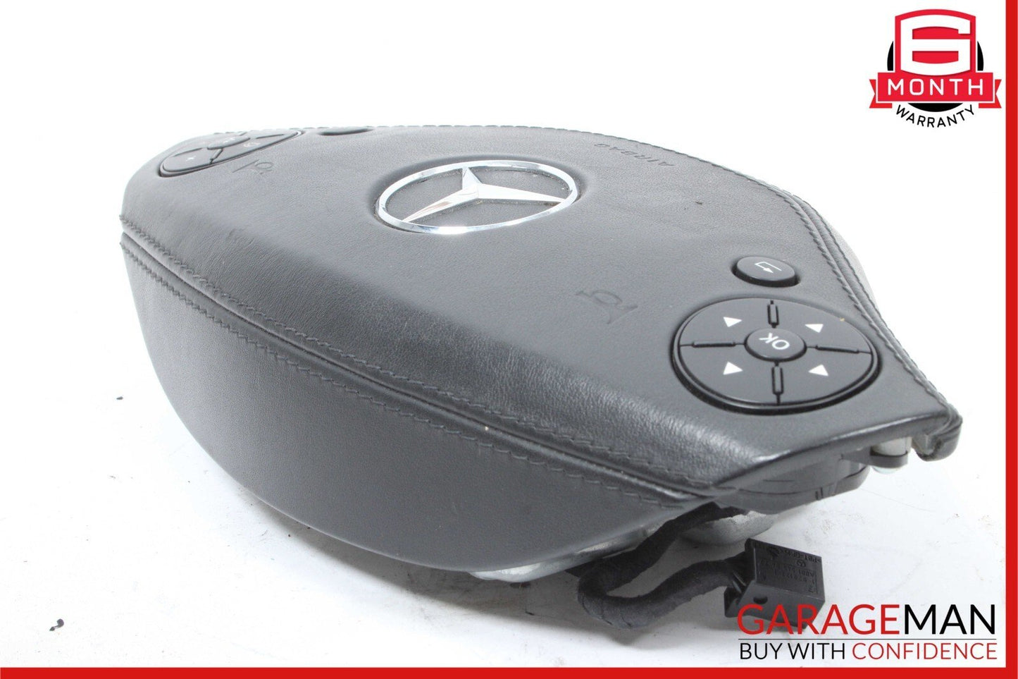 10-14 Mercedes W221 S400 S550 CL550 Steering Wheel Airbag Air Bag Black