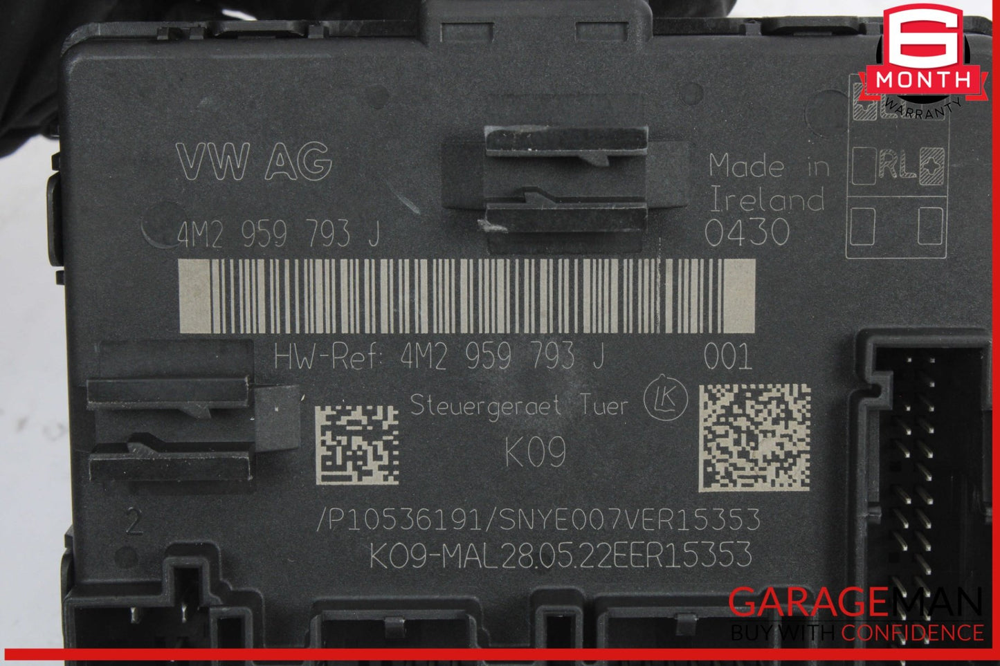 2018-2025 Audi Q5 Left Front Door Control Module 4M2959793J OEM