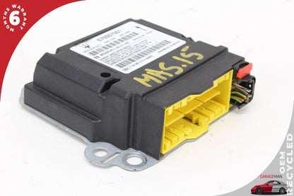 2014-2016 Maserati Ghibli Airbag Air Bag SRS Sensor Control Module 670007061 OEM