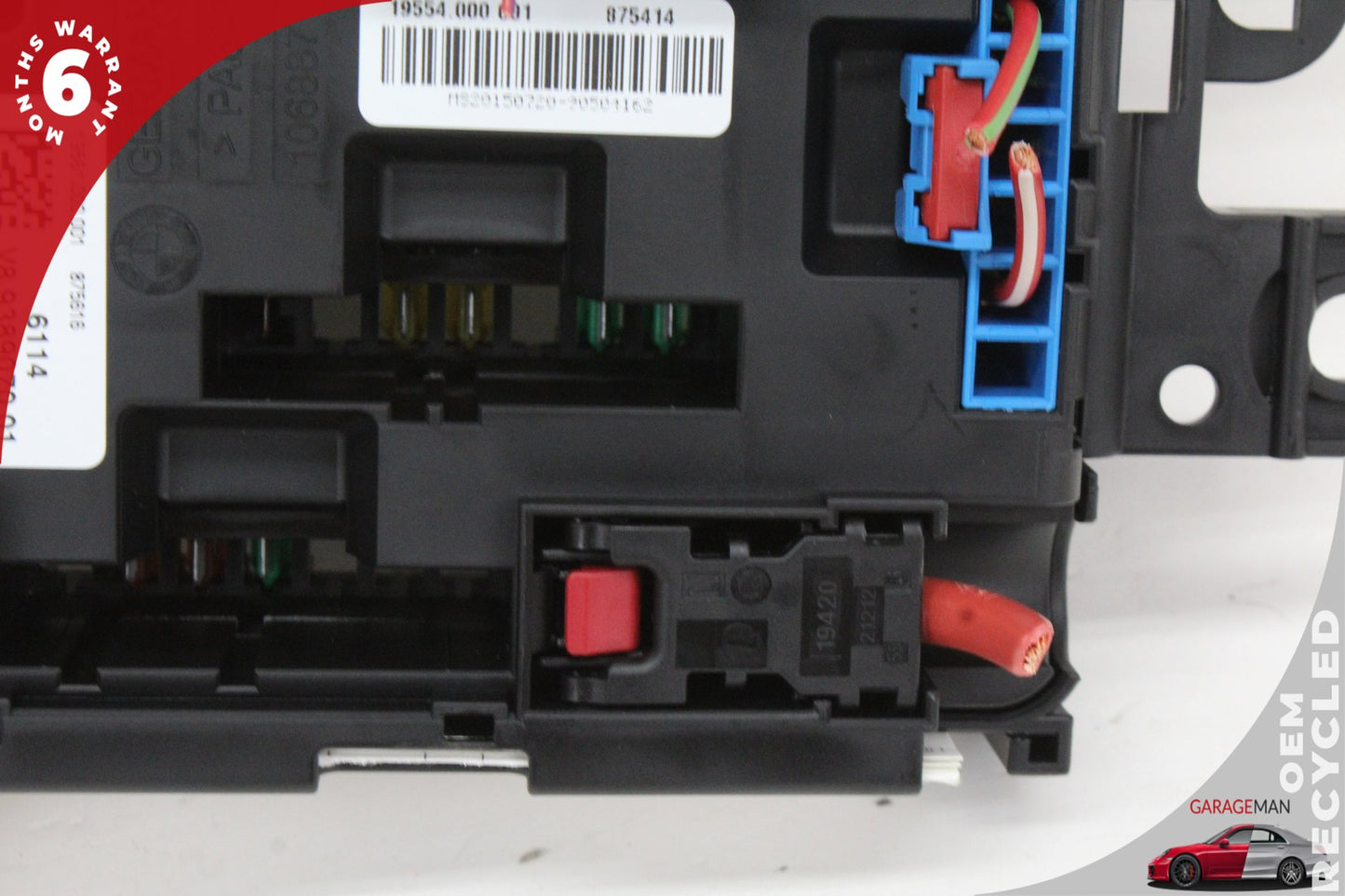 2012-2020 BMW 320i F30 Rear Trunk Power Distribution Relay Fuse Box 9389070 OEM