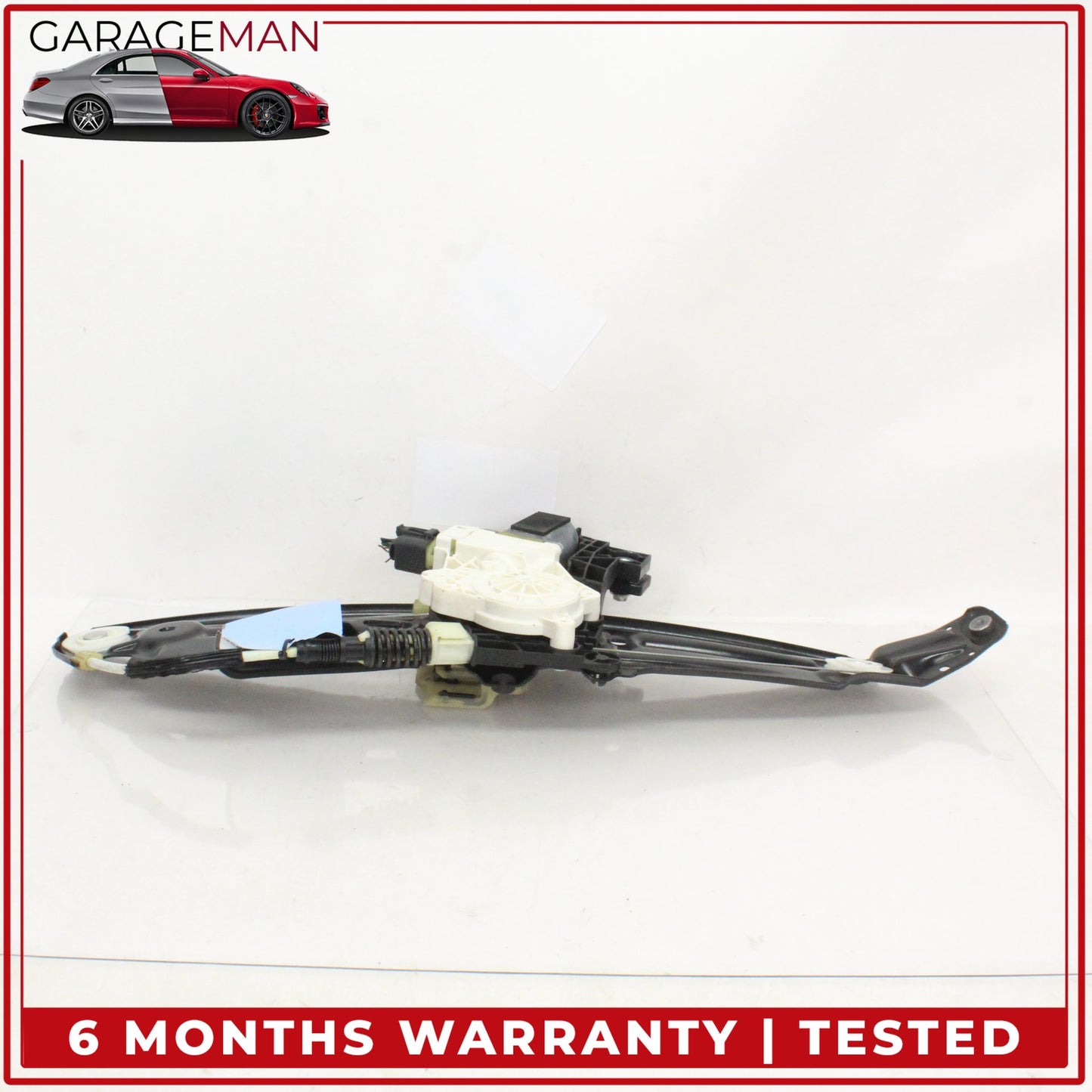 2011-2016 BMW 550i Rear Left Side Window Regulator w/ Motor Assembly 7182121 OEM