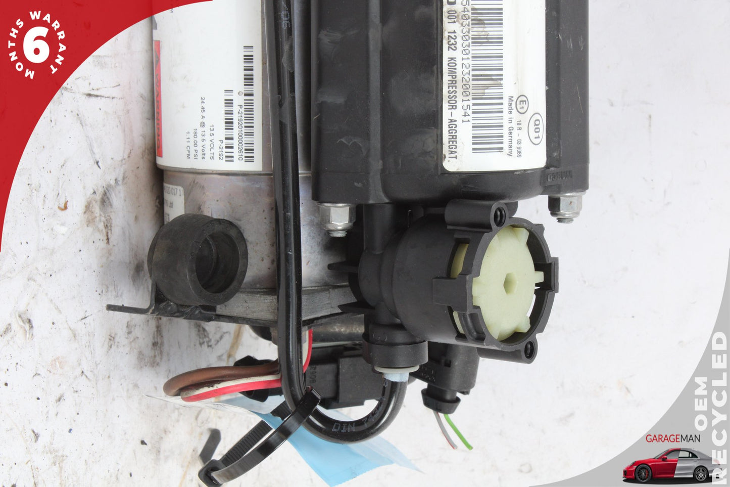 02-11 Mercedes-Benz S500 W220 Sedan Air Suspension Compressor Pump 4430200171
