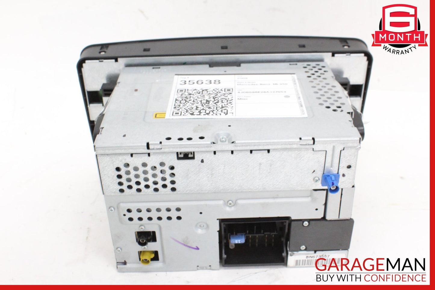 06-08 Mercedes ML350 W164 Navigation Radio Head Unit 1648703989