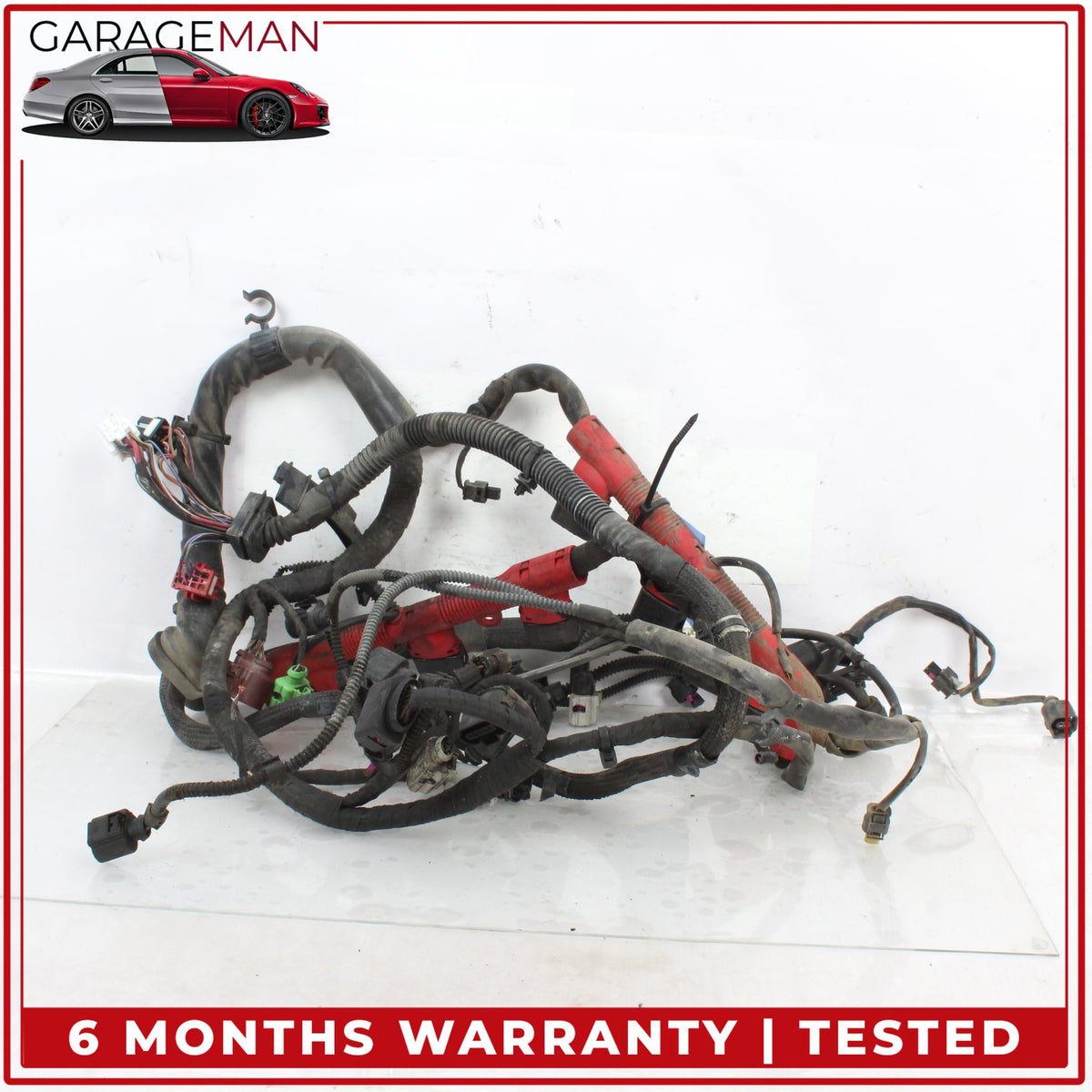 2014-2015 Audi Q7 3.0L V6 Engine Motor Wire Wiring Harness 4L0971610DE OEM
