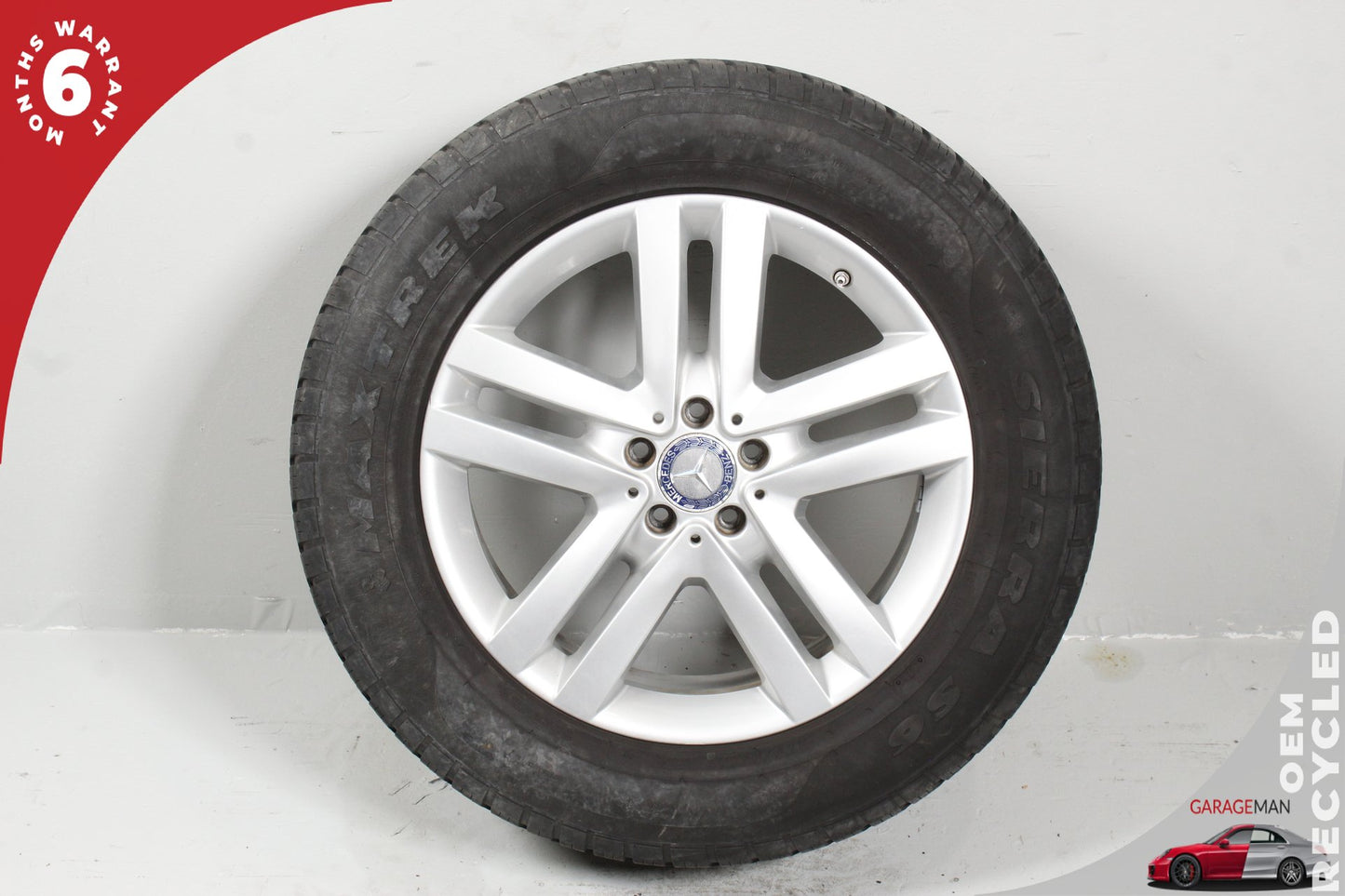 2013-2019 Mercedes X166 GL450 Wheel Rim w/ Tire 8.5JX19H2 ET62 1664011302 OEM