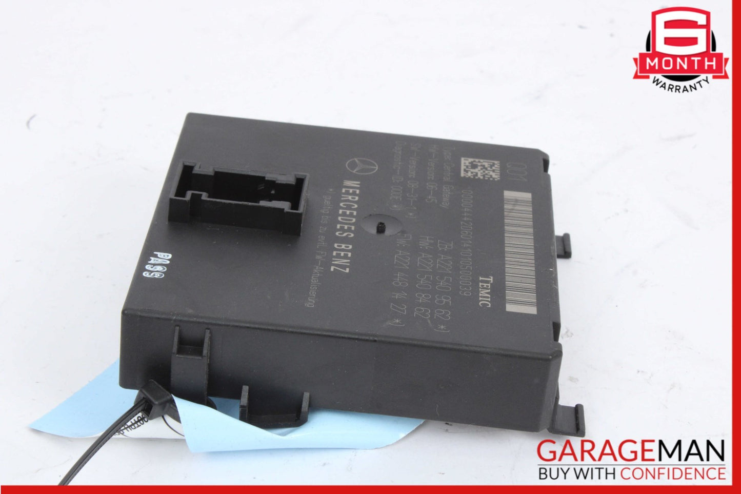 2007-2014 Mercedes-Benz S550 W221 Central Gateway Control Module 2215409562 OEM