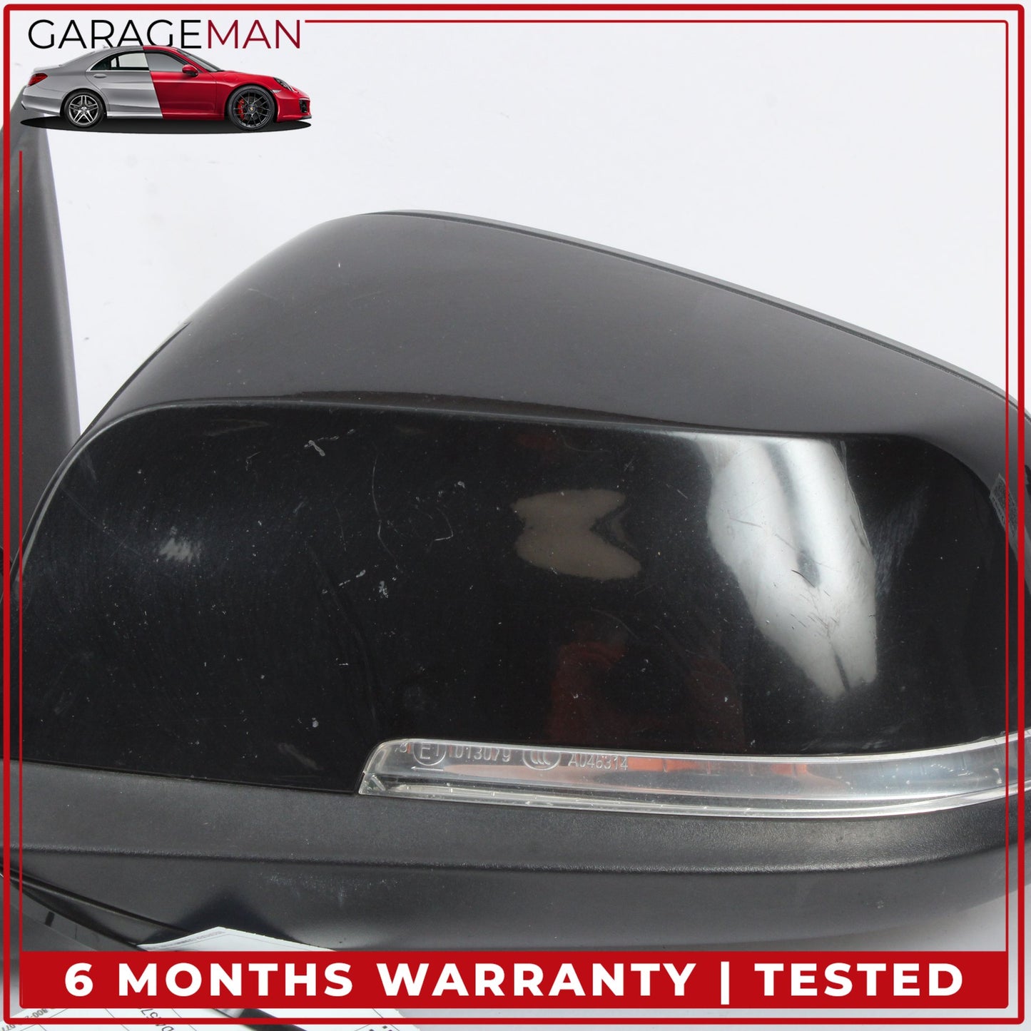 2014-2020 BMW 428i F36 Front Left Driver Side Door Rear View Mirror Black OEM