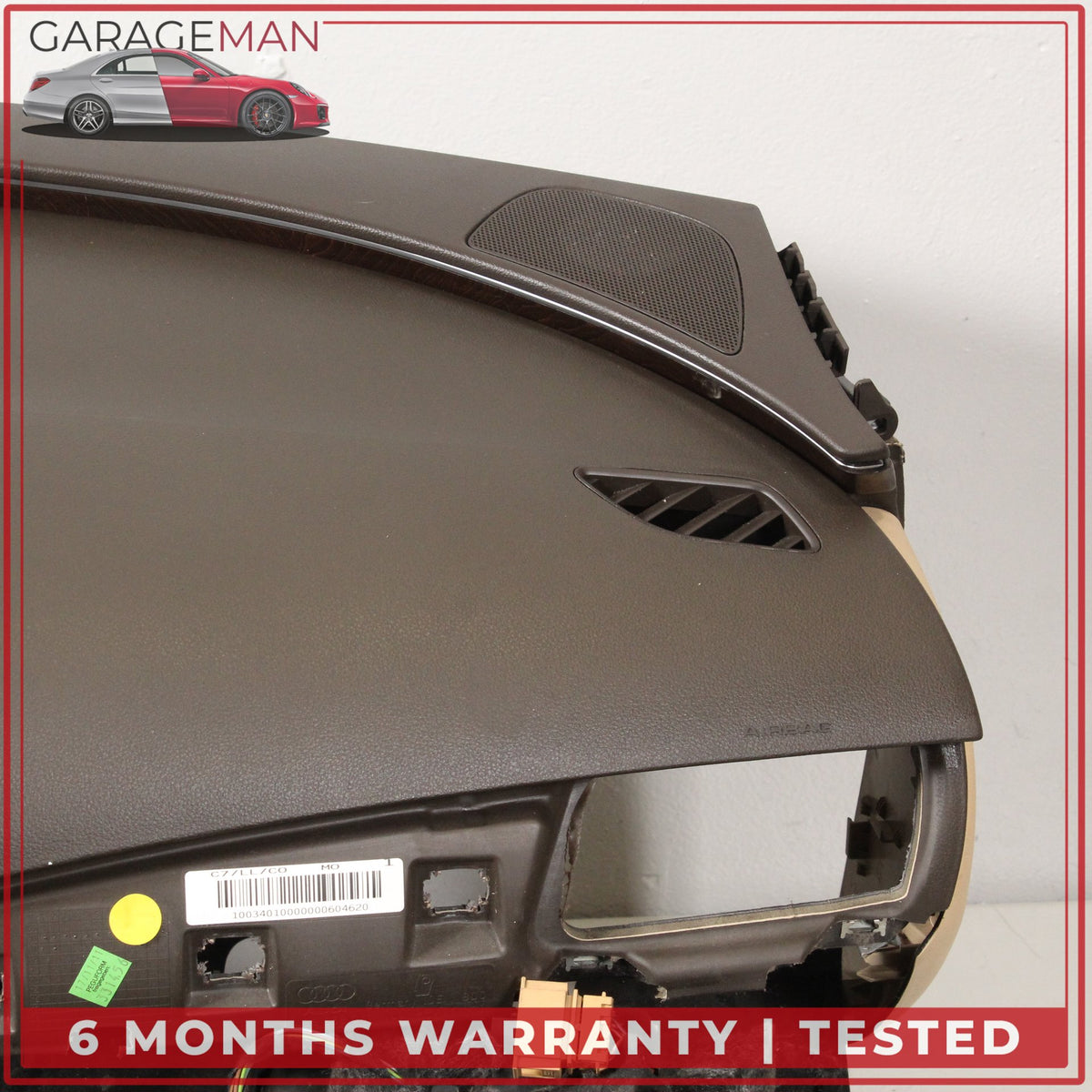 2012-2018 Audi A7 S7 Dashboard Dash Board Instrument Panel w/ Glove Box OEM