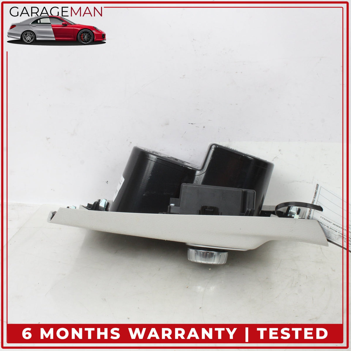 2014-2017 Mercedes W242 B Electric Drive Center Console Dual Cup Holder Gray OEM