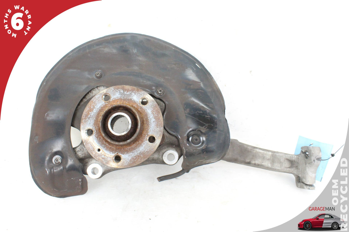 2011-2018 Audi A8 S8 Front Left Side Spindle Knuckle Wheel Hub 4H0407241J OEM