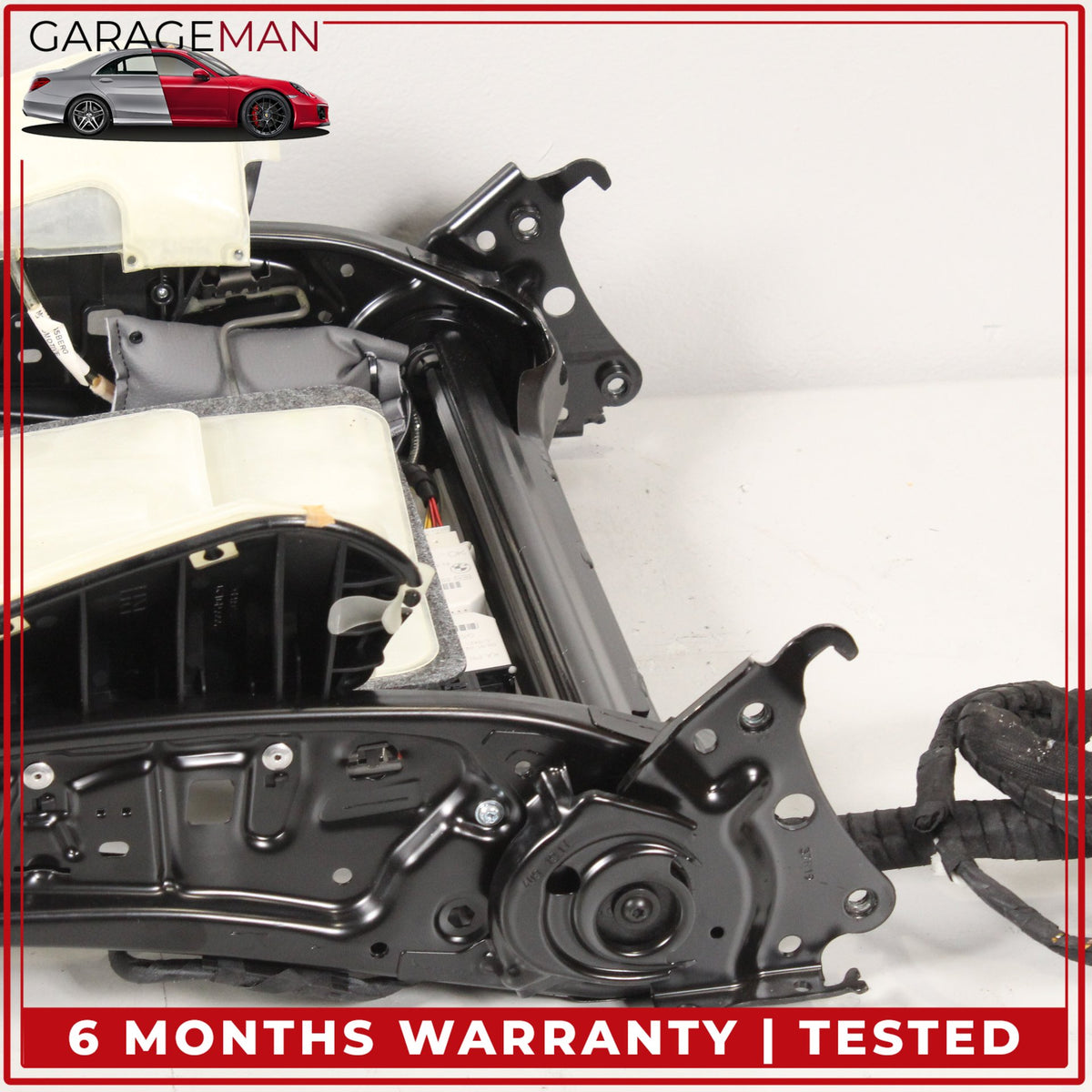 2017-2023 BMW 530e G30 Front Left Side Seat Backrest Frame Rail 7457276 OEM