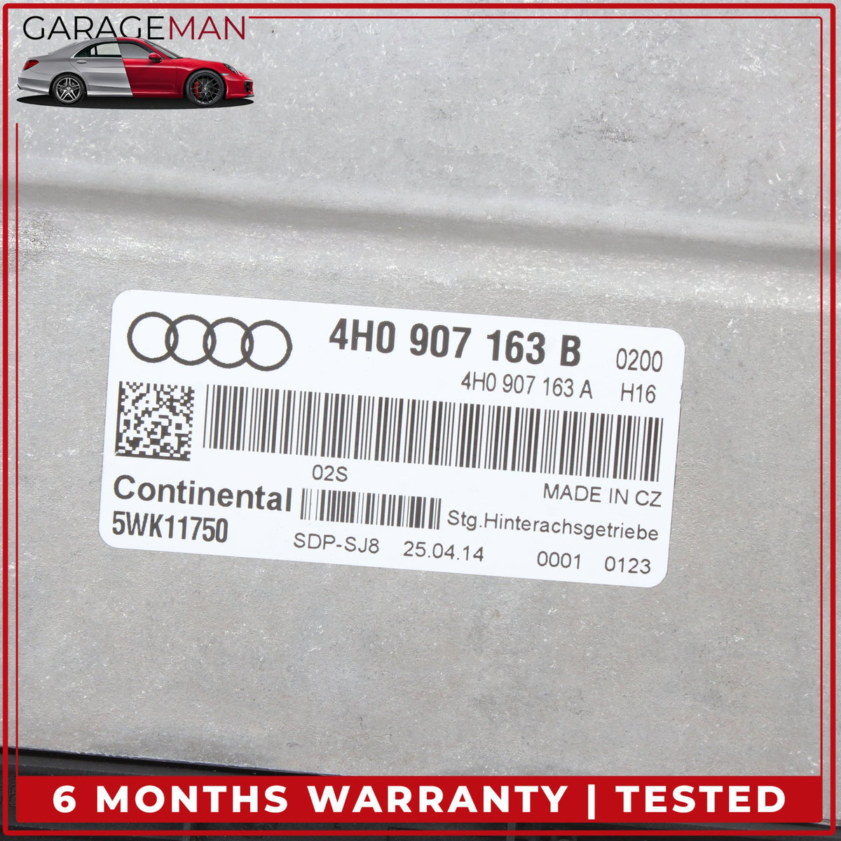 2011-2018 Audi A8 S8 A6 A7 S6 S7 Differential Control Module Unit 4H0907163B OEM