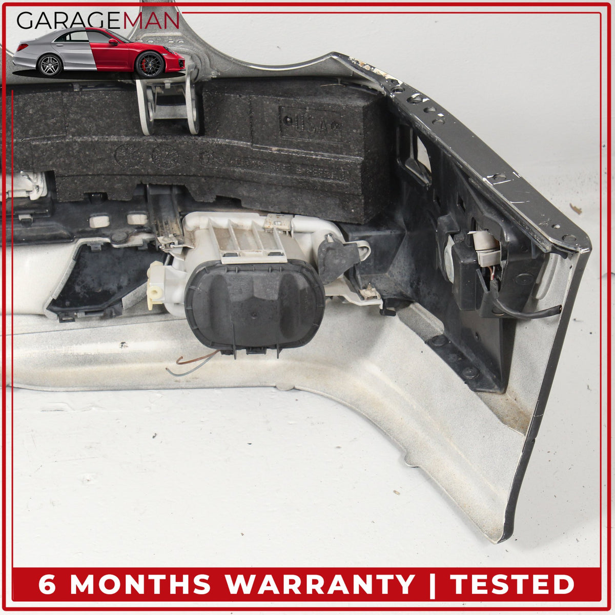 2000-2003 Mercedes W210 E320 E500 Front Bumper Cover Assembly Black OEM