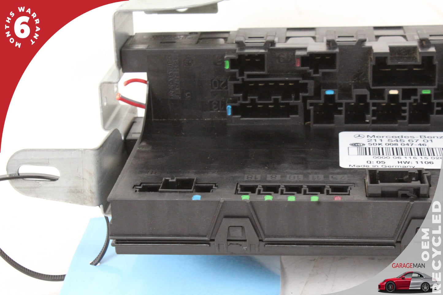 03-11 Mercedes-Benz CLS500 W219 Sedan Rear Trunk Fuse Box Module 2115455301