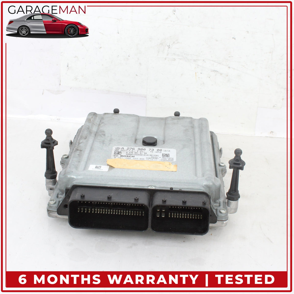 2014-2017 Mercedes W212 E400 Engine Control Module w/ Ignition Switch Module OEM