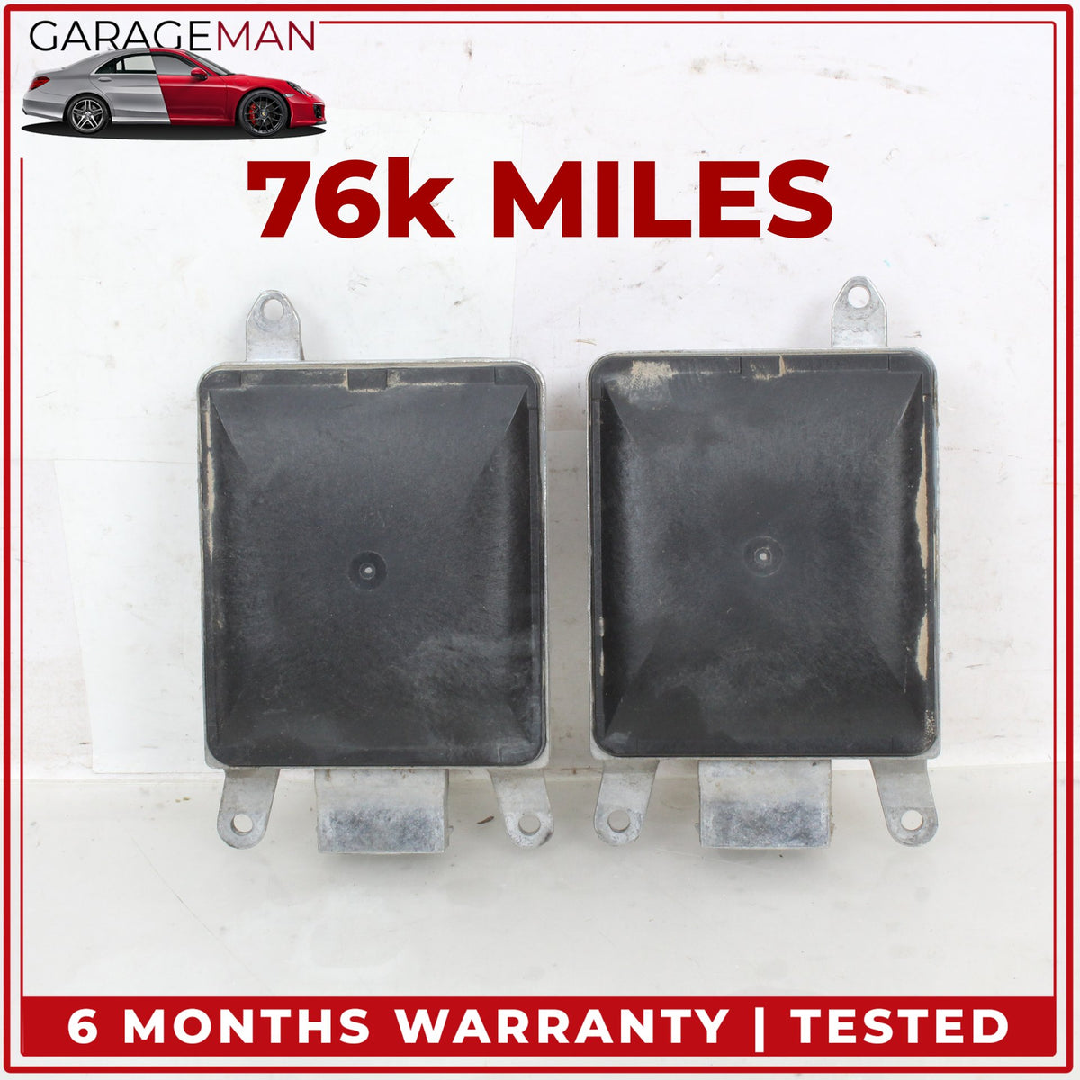 2012-2018 BMW 650i F13 Blind Spot Lane Change Radar Module (Set of 2) OEM