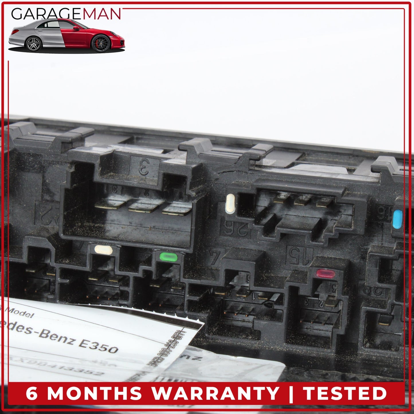 2003-2011 Mercedes W211 E350 CLS550 Rear Fuse Relay Box Module 2115455301 OEM
