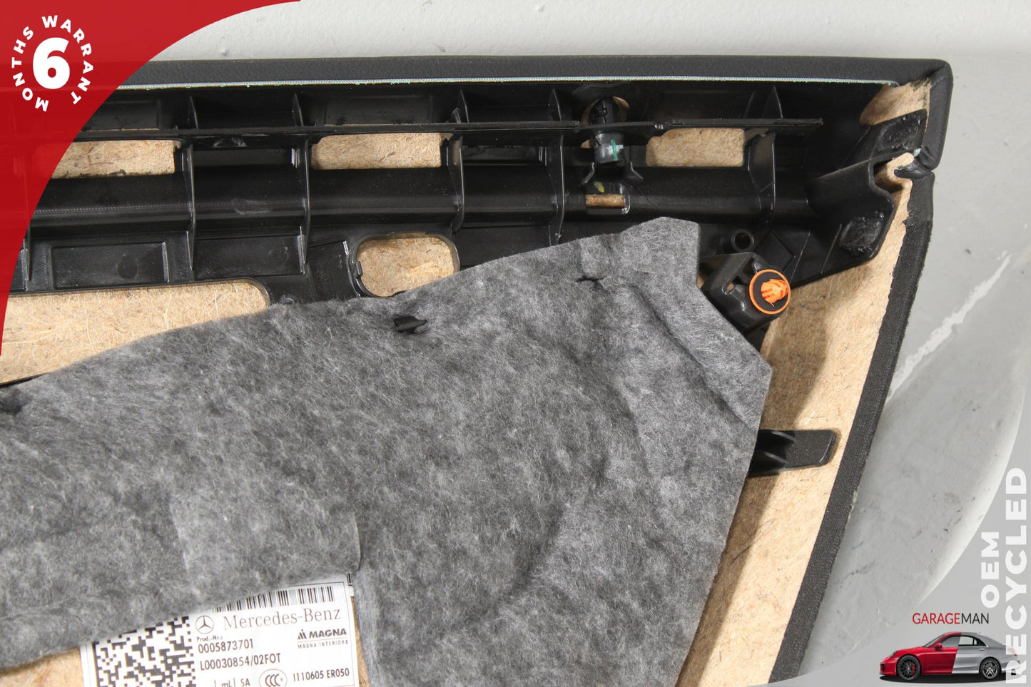 2014-2019 Mercedes W117 CLA45 AMG Rear Left Side Door Trim Panel 2465406809 OEM