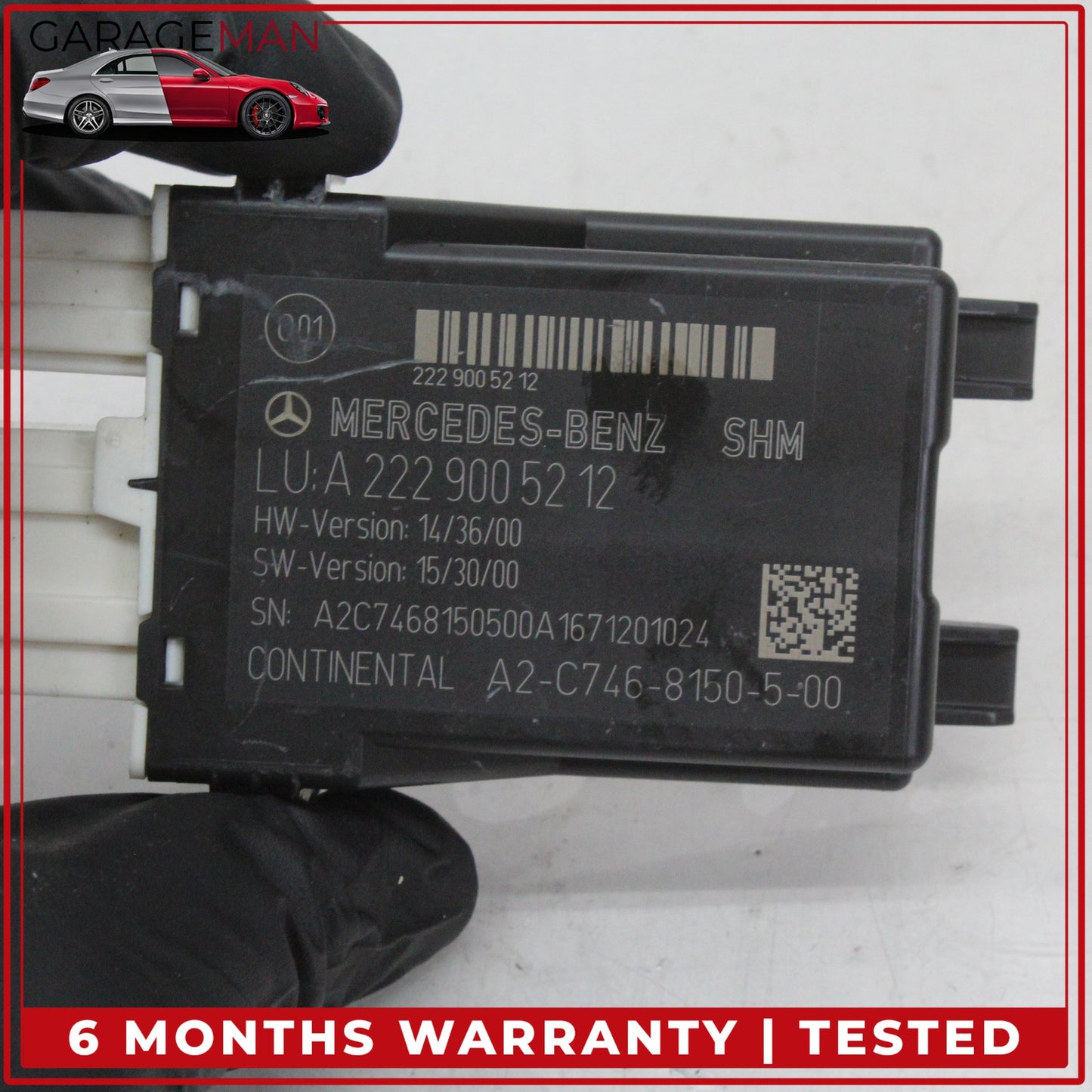 2014-2017 Mercedes W222 S550e Front Left or Right Side Seat Heat Module OEM