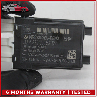 2014-2017 Mercedes W222 S550e Front Left or Right Side Seat Heat Module OEM