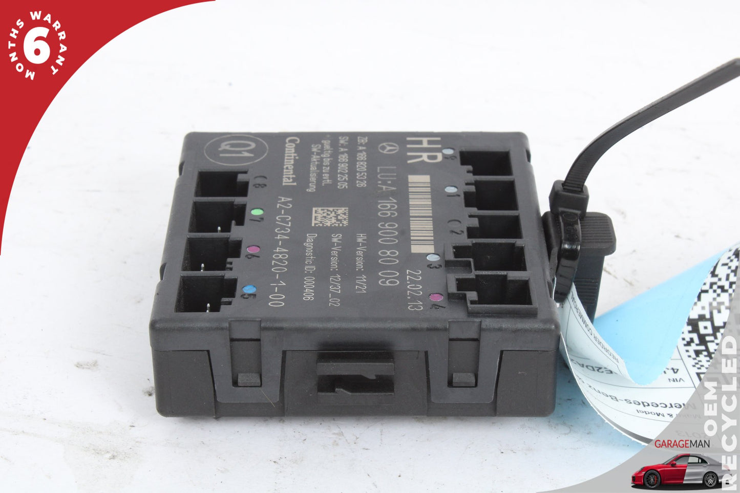 2012-2019 Mercedes X166 GL450 Rear Right Side Door Control Module 1669008009 OEM