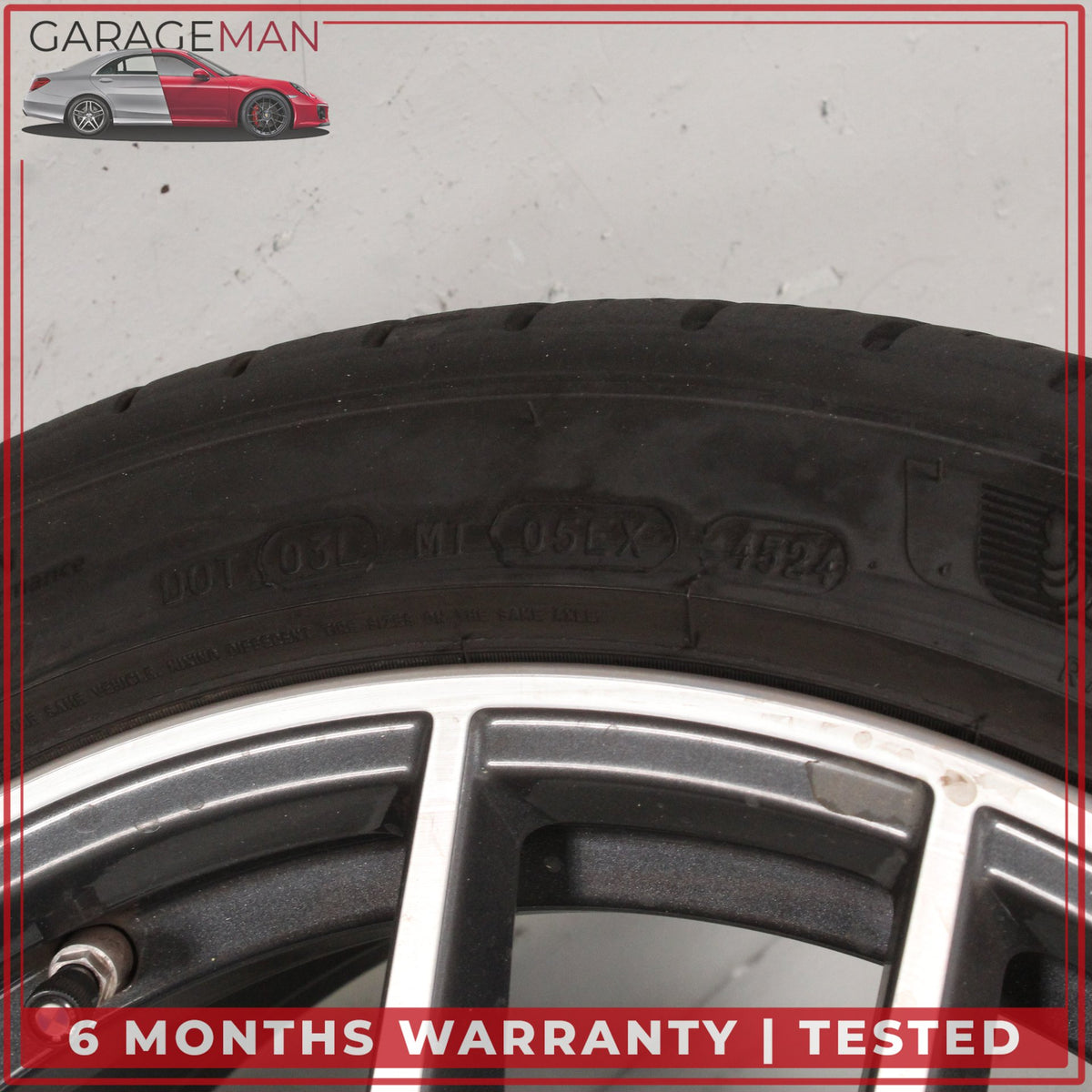 2019-2026 BMW Z4 G29 Styling 770 V-Spoke Front Wheel Rim w/ Tire 8Jx18 ET20 OEM