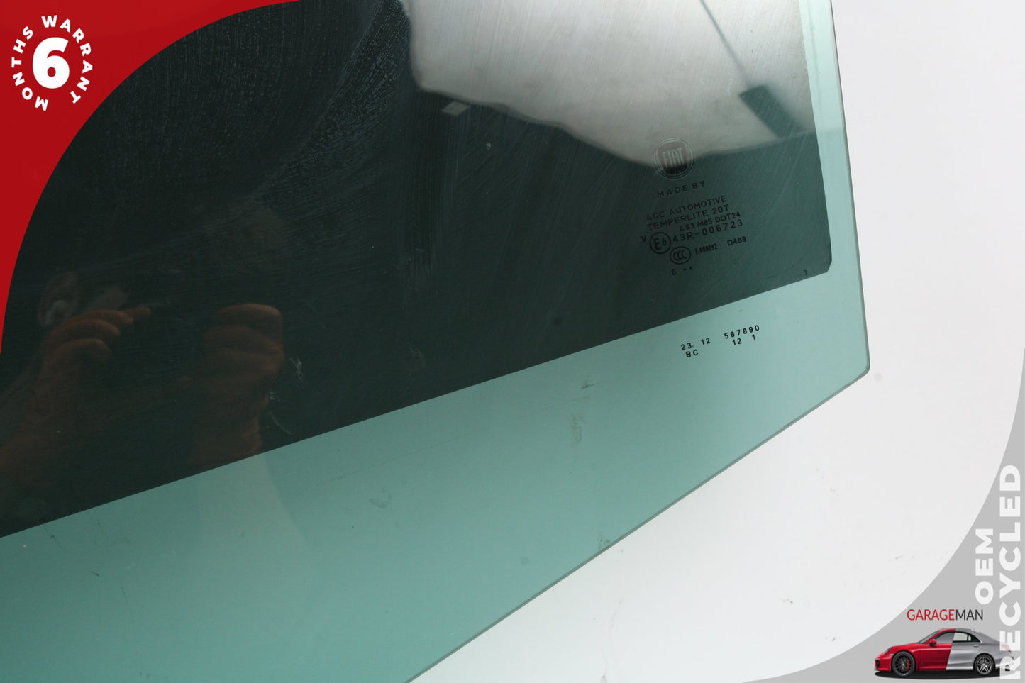 2014-2020 Fiat 500L Rear Left Driver Side Door Window Glass 43R006723 OEM