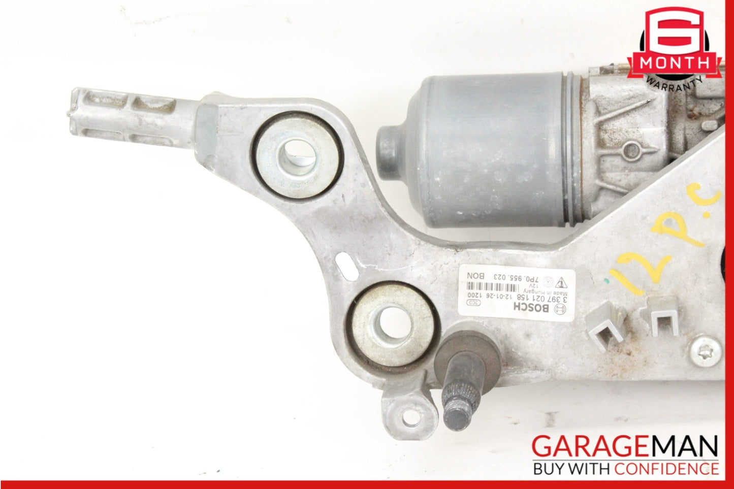 2011-2018 Porsche Cayenne 958 Front Windshield Wiper Linkage w/ Motor 7P0955023