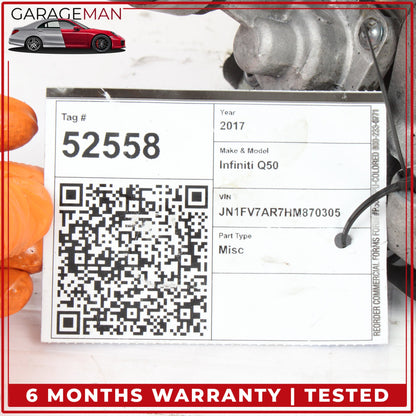 2016-2024 Infiniti Q50 Q60 3.0L Thermostat Water Control Valve 212505CA0A OEM