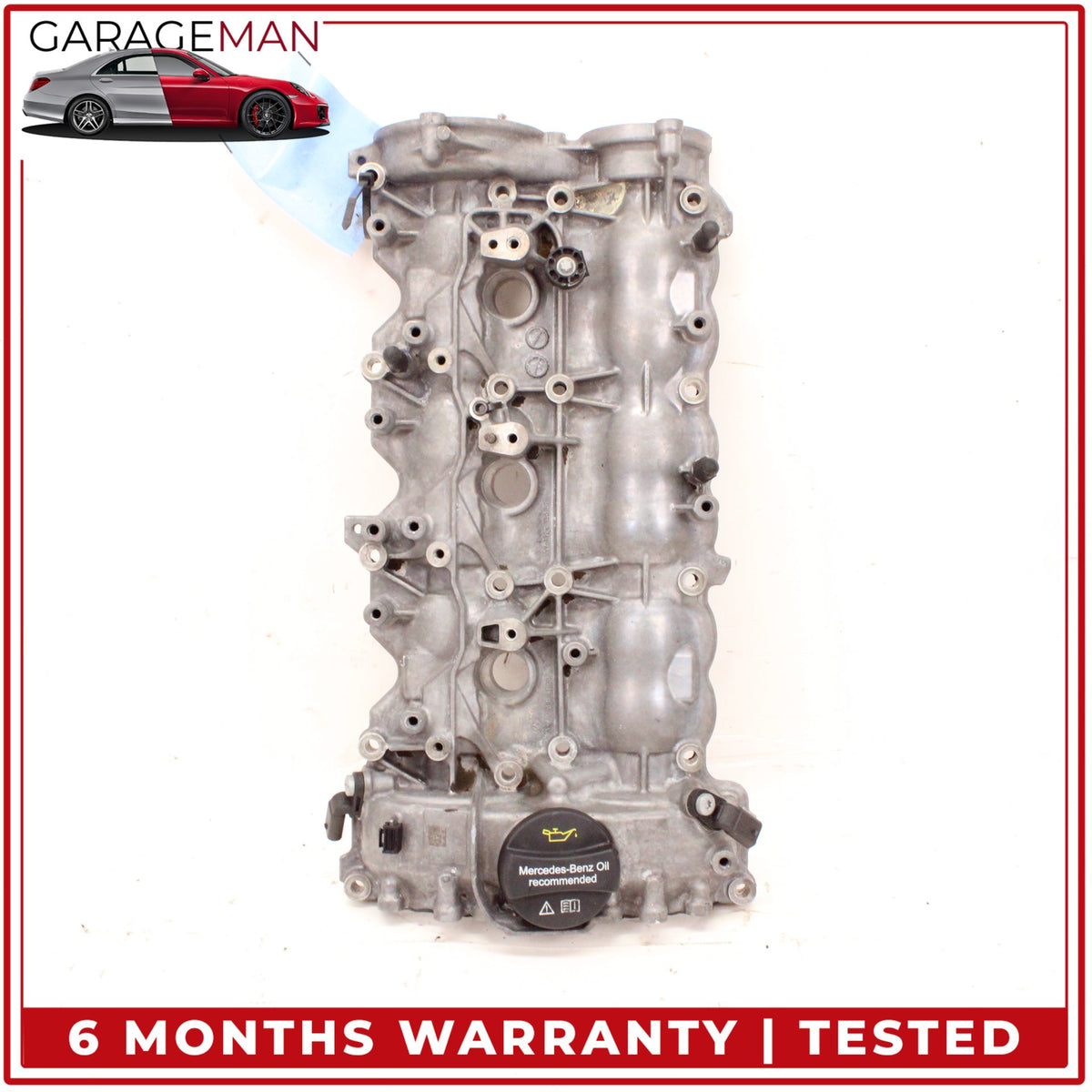 2015-2023 Mercedes W212 E400 ML400 M276 Right Side Cylinder Head Valve Cover OEM