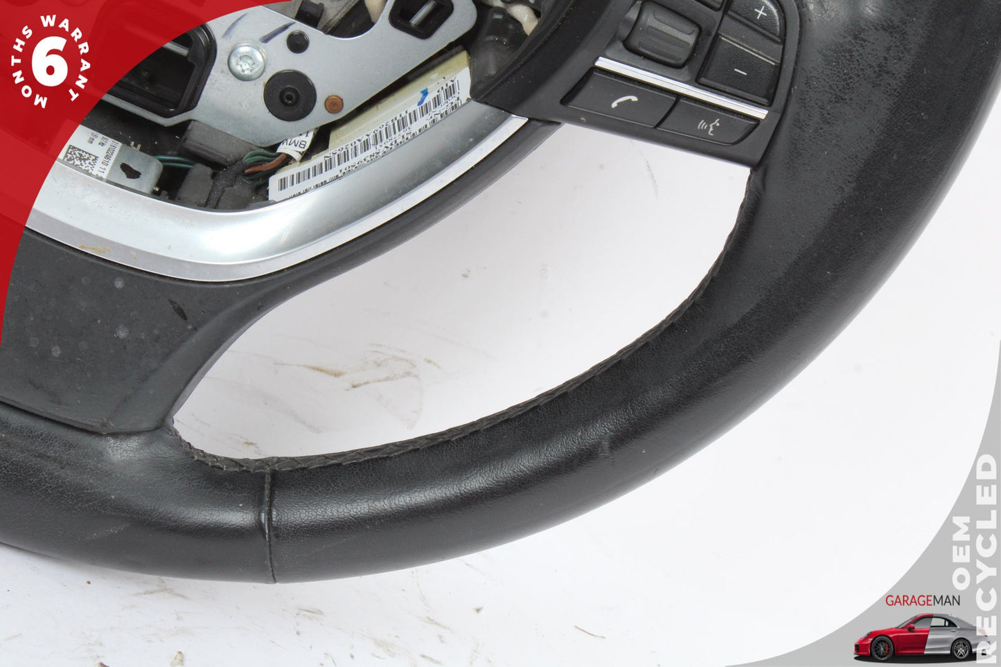2011-2013 BMW F10 550i 528i 535i Sport Steering Wheel Black 32336790886 OEM