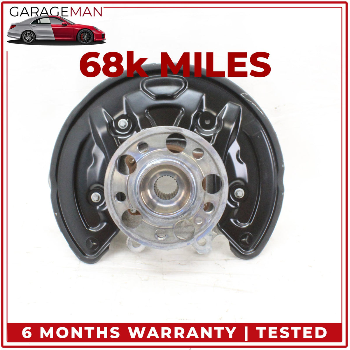 2015-2022 Mercedes X253 GLC300 Rear Left Side Spindle Knuckle Wheel Hub OEM