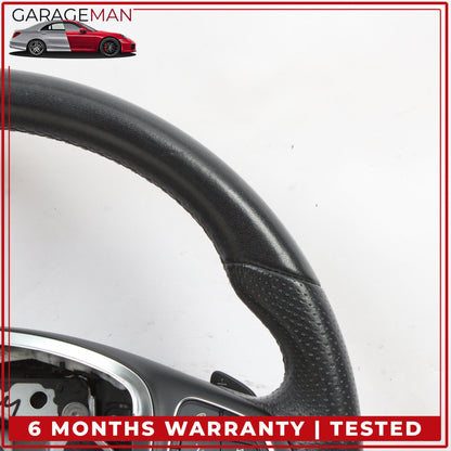 2014-2020 Mercedes X156 GLA250 Steering Wheel w/ Paddle Shifters 0004607411 OEM