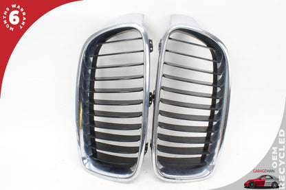 2012-2018 BMW 320i F30 Front Left and Right Side Radiator Hood Grille Set OEM