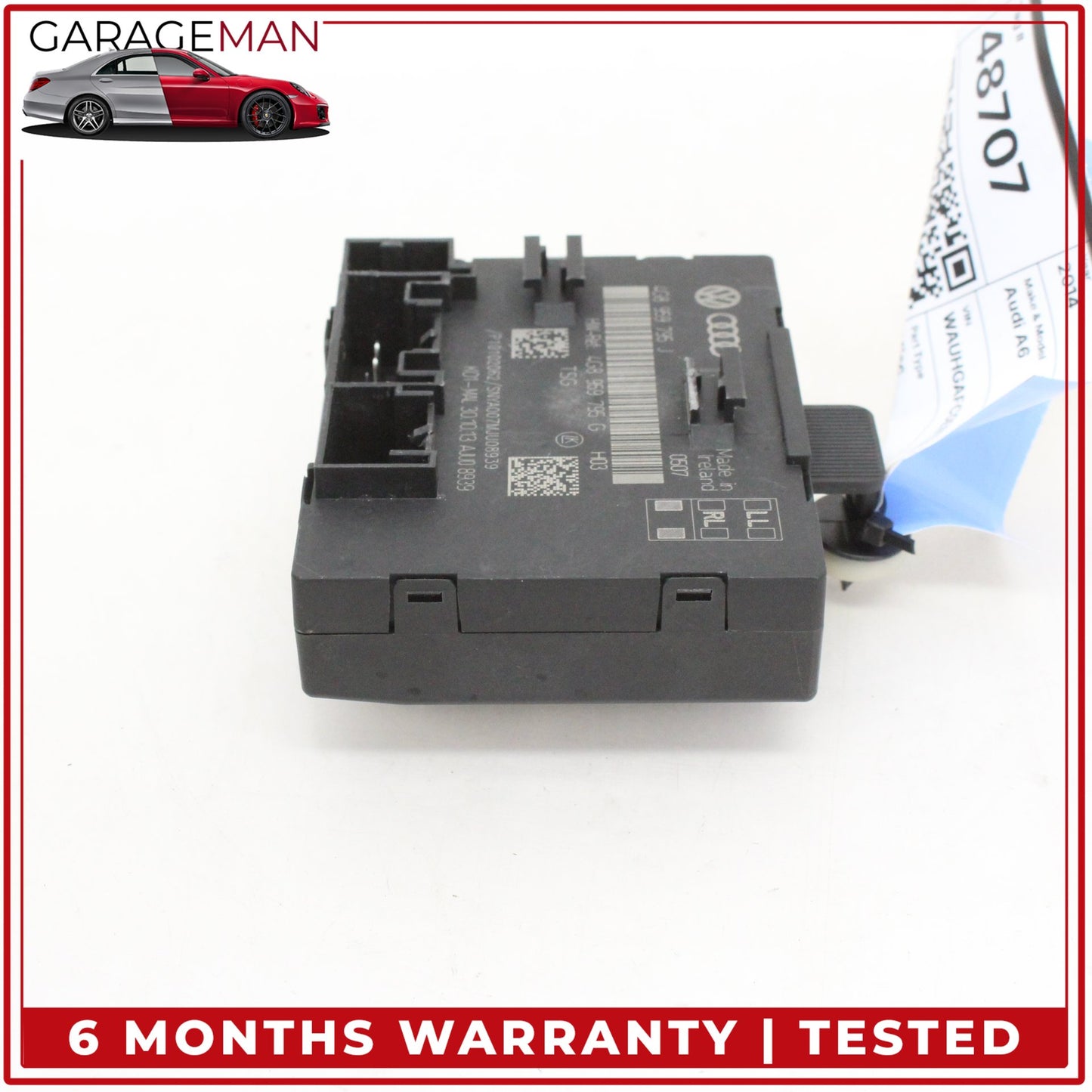 2012-2018 Audi A6 A7 Rear Left or Right Side Door Control Module 4G8959795J OEM