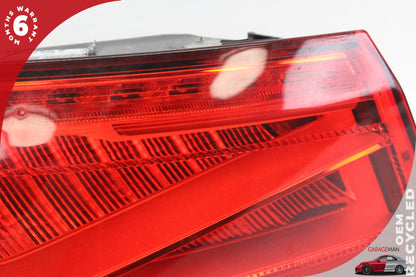 2015-2016 Audi A3 S3 Sedan Rear Left Side Outer Tail Light 8V5945095C OEM