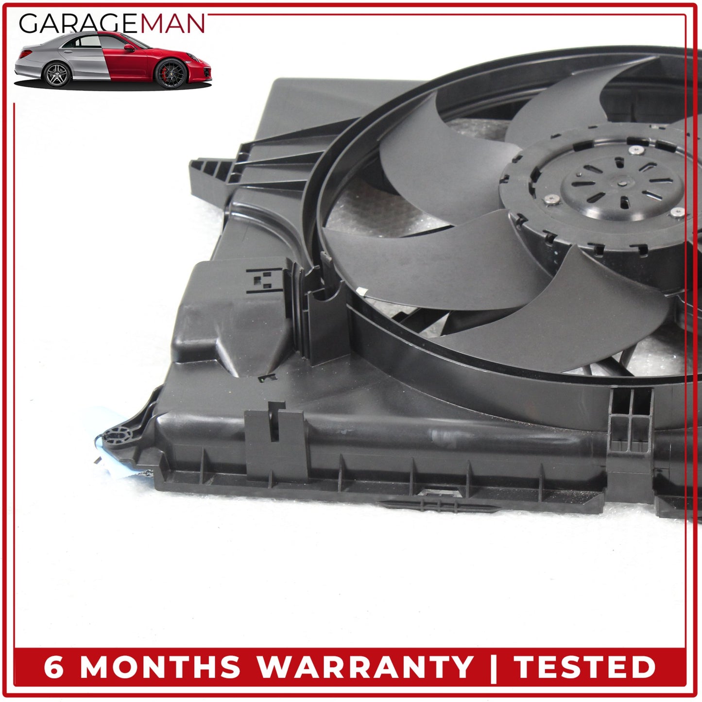 2006-2013 Mercedes W164 ML350 Engine Radiator Cooling Fan Motor Assembly OEM